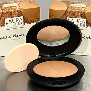 2X Laura Geller Baked Elements Foundation Deep